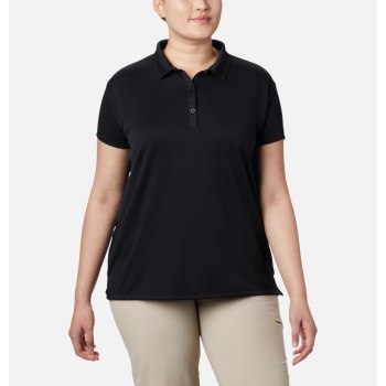 Dámské Polo Columbia PFG Innisfree Short Sleeve Plus Size Černé GFCXOL924